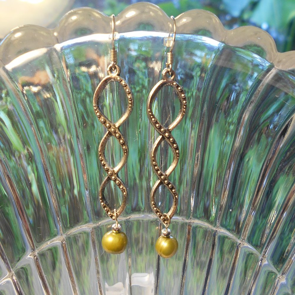 earrings freshwater pearls